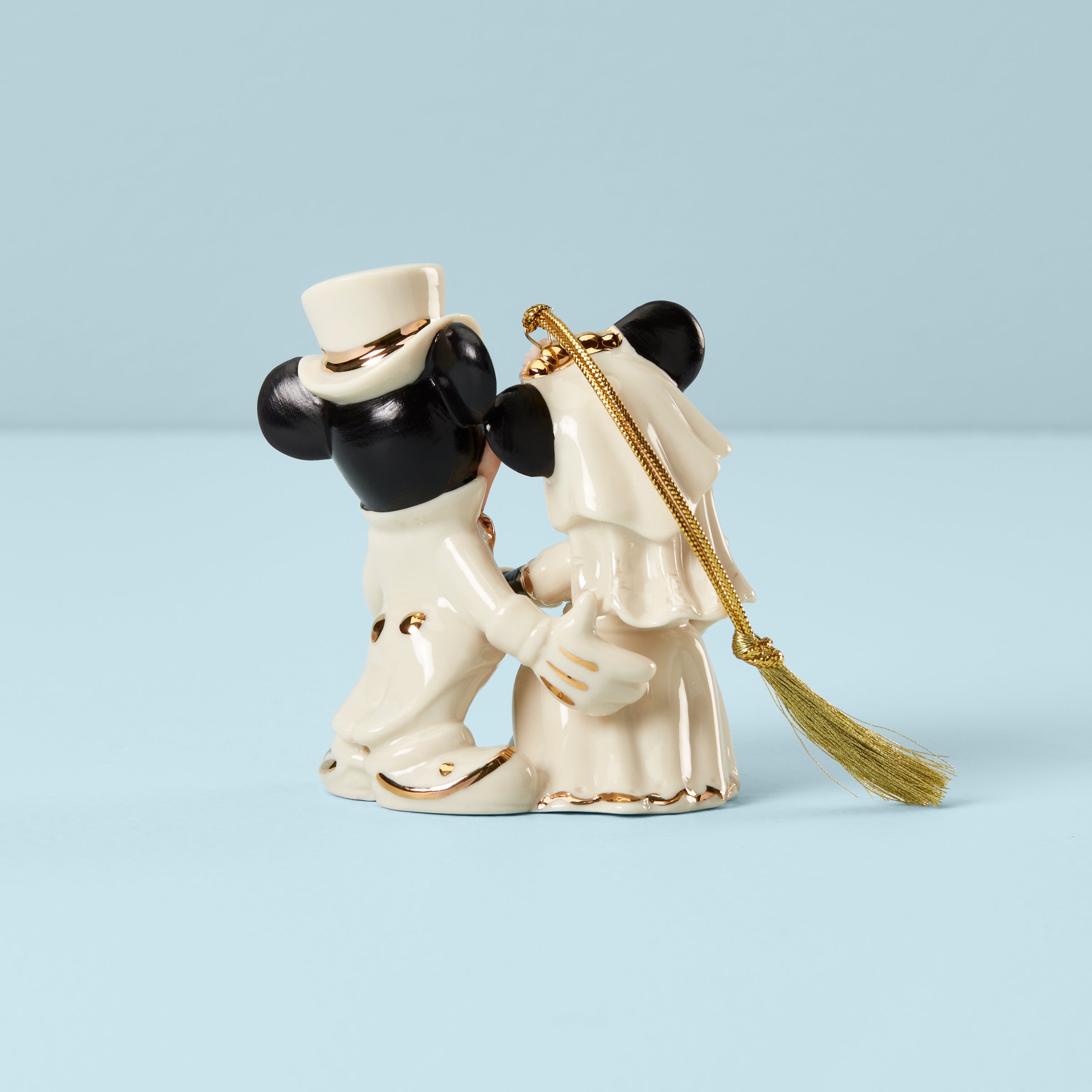 Minnie Mouse Wedding Ornament - Disney Bridal Shower Decor, Christmas Tree Topper, Gift for Bride - Perfect for Disney Themed Weddings & Special Occasions