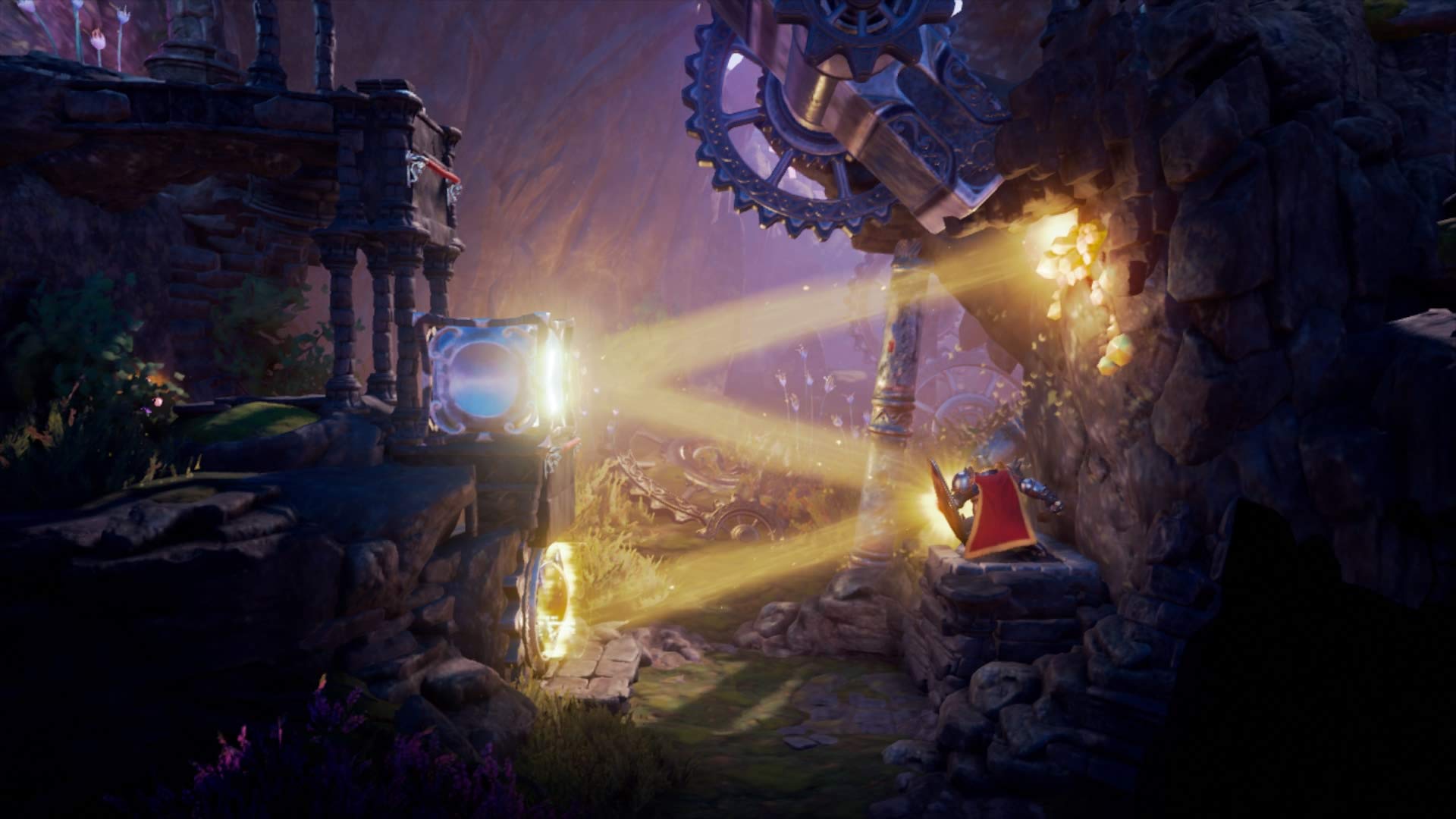 3GOO Trine 4: The Nightmare Prince - Sony PS4 Game (Region Free, Japanese Version) | Action-Adventure Fantasy Game for Family & Multiplayer Fun