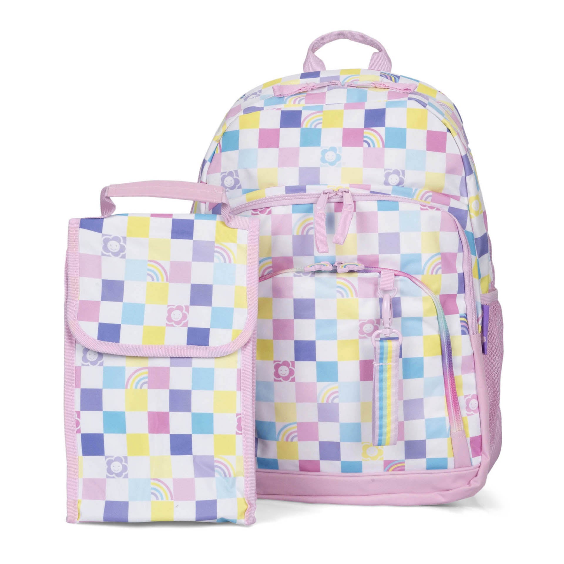 SMASH Backpack with Lunch Bag & Key Leash - Durable School Backpack for Kids & Teens, Perfect for School, Travel & Outdoor Adventures