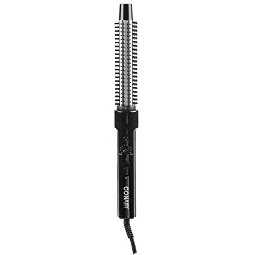 CONAIR 3/4 Inch Ceramic Curling Brush - Professional Hair Styling Tool for Smooth, Shiny Curls - Perfect for Home & Salon Use