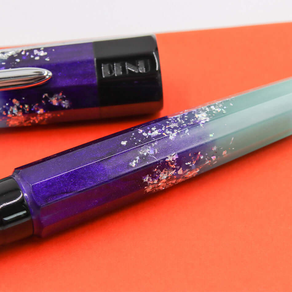 Benu Euphoria Fountain Pen - Ocean Breeze Blue Luxury Writing Instrument for Calligraphy & Signature - Perfect Gift for Writers, Professionals & Pen Collectors (Office, Journaling, Wedding Use)