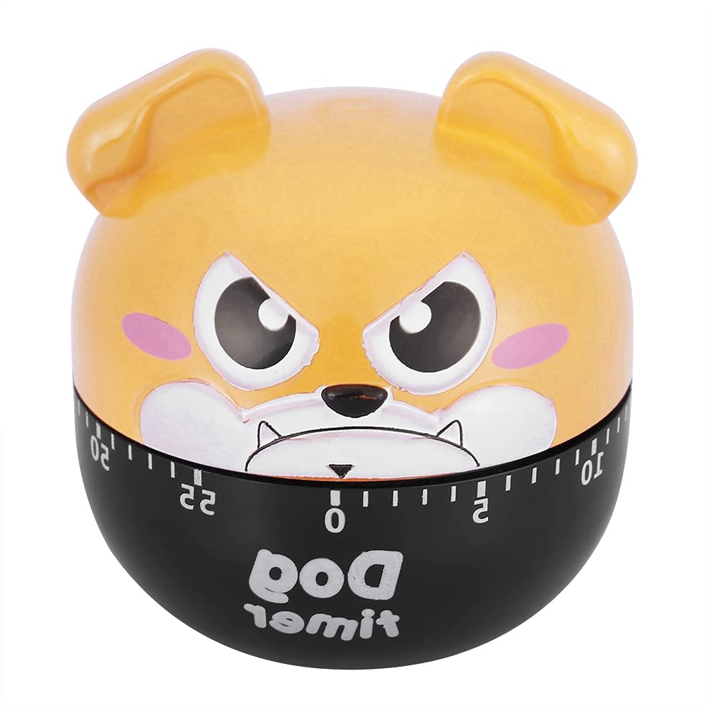 Kitchen Timer - Cute Shaped Cooking Countdown Clock, Durable Baking Timer with Loud Alarm for Home Cooking, Baking & Meal Prep (Brownish Yellow) | Perfect for Kitchen, Office & Classroom Use