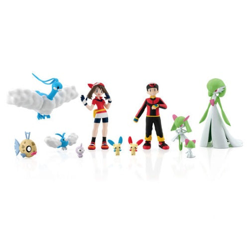 Official Pokemon Scale World 1/20 Hoenn Vol. 02 Bandai Mini Figure Collection - Rare Hoenn Region Character Figures for Display & Gaming - Perfect for Pokemon Fans, Collectors & Gift Giving