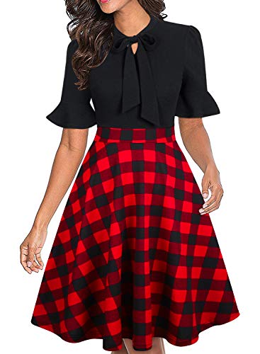 1 Plaid Red