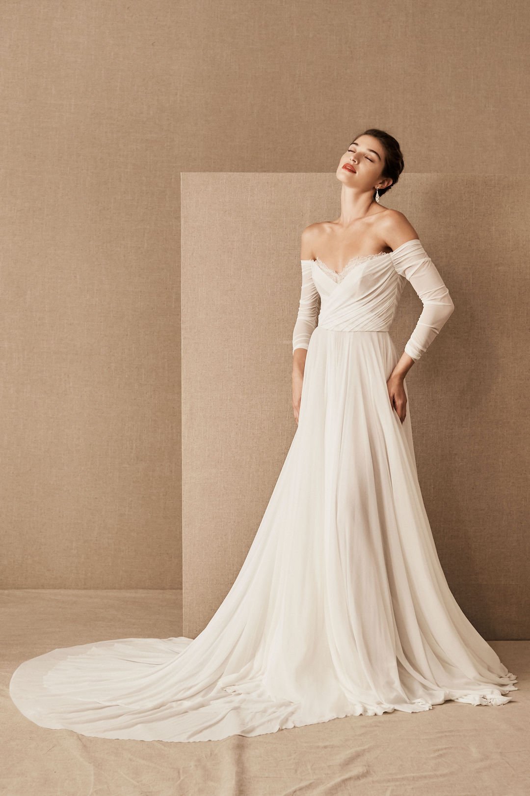 Wtoo by Watters Miles Wedding Gown - Elegant A-Line Bridal Dress for Beach, Garden & Church Ceremonies