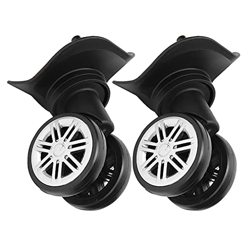 Durable Draw-Bar Box Wheels - Mute Double Row Large Suitcase Replacement Wheels for Luggage, Wear Resistant Travel Accessories - Perfect for Mountaineering, Camping & Outdoor Adventures