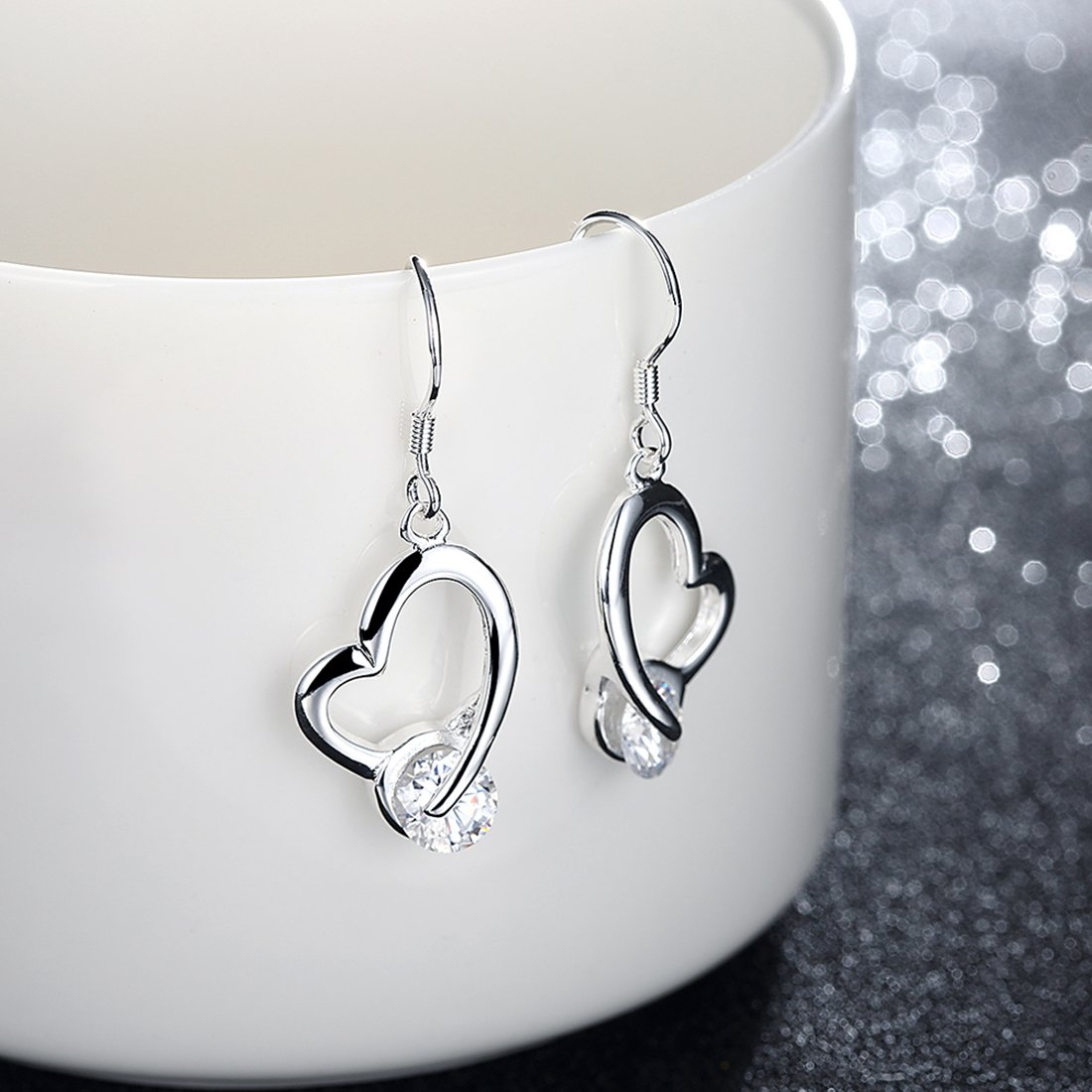 Peora Fashion Jewelry Drop Earrings Set for Women - Elegant Dangle Earrings Gift for Party, Wedding & Everyday Wear