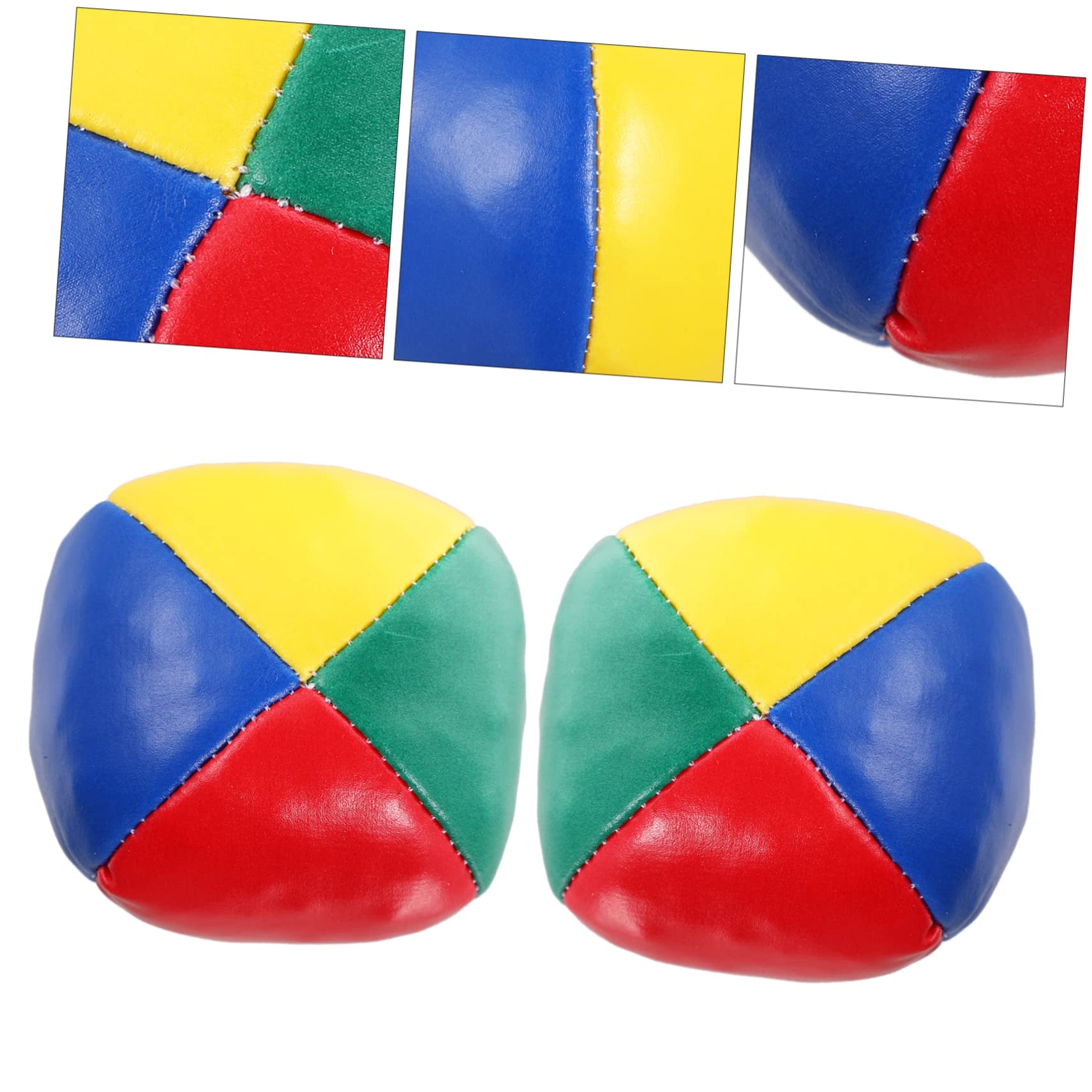 MUSISALY 4-Piece Juggling Balls Set - PU Polyurethane Bouncing Balls for Kids, Beginners & Performers - Interactive Juggling Toys for Practice, Play & Circus Performances