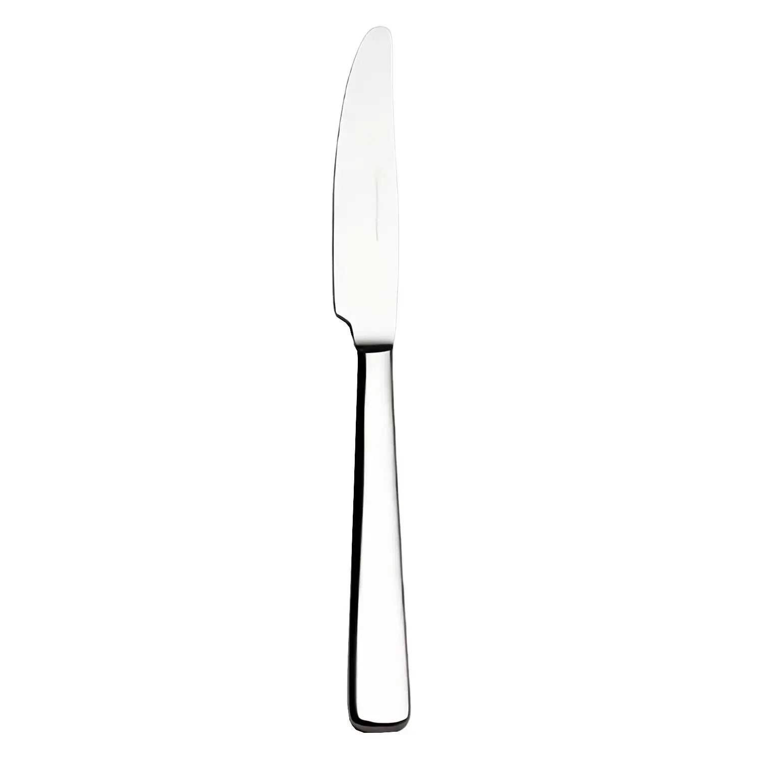 Premium Luckywood Dayton Stainless Steel Serrated Dessert Knife - Perfect for Cake Cutting, Pastry Serving & Fruit Slicing