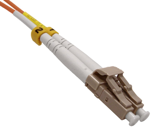 High-Speed Fiber Optic Patch Cable LC to ST Multimode 62.5/125 OM1 Duplex - Reliable Network Connectivity for Data Centers, Offices & Home Networks