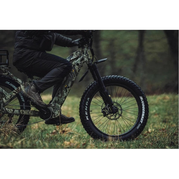 QuietKat Apex Pro Electric Bike - 750W Fat Tire eBike for Off-Road & Hunting Adventures - Perfect for Trail Riding, Camping & Outdoor Exploration