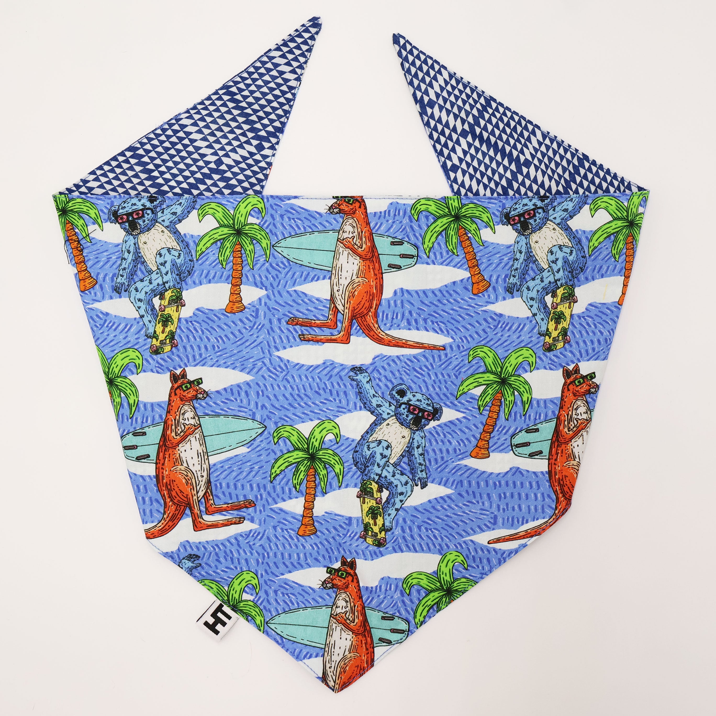Surfs Up Bandana - Stylish & Breathable Surfing & Outdoor Accessory for Men & Women - Perfect for Beach, Hiking, Music Festivals & Summer Adventures