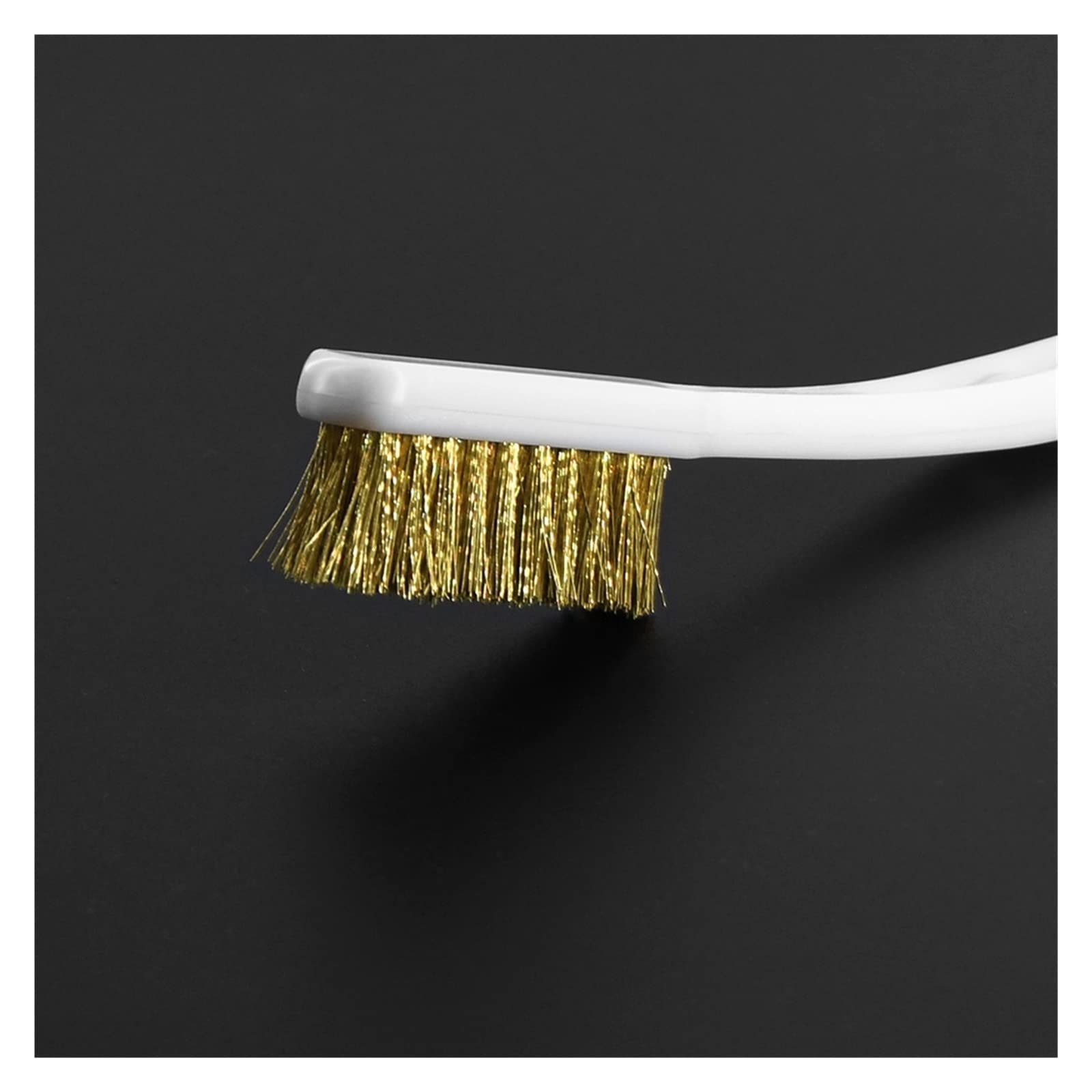 3D Printer Nozzle Cleaner Tool - Copper Wire Brush for Heater Block & Hotend Cleaning - Durable Handle for Hot Bed Parts - Perfect for 3D Printing Maintenance & DIY Projects