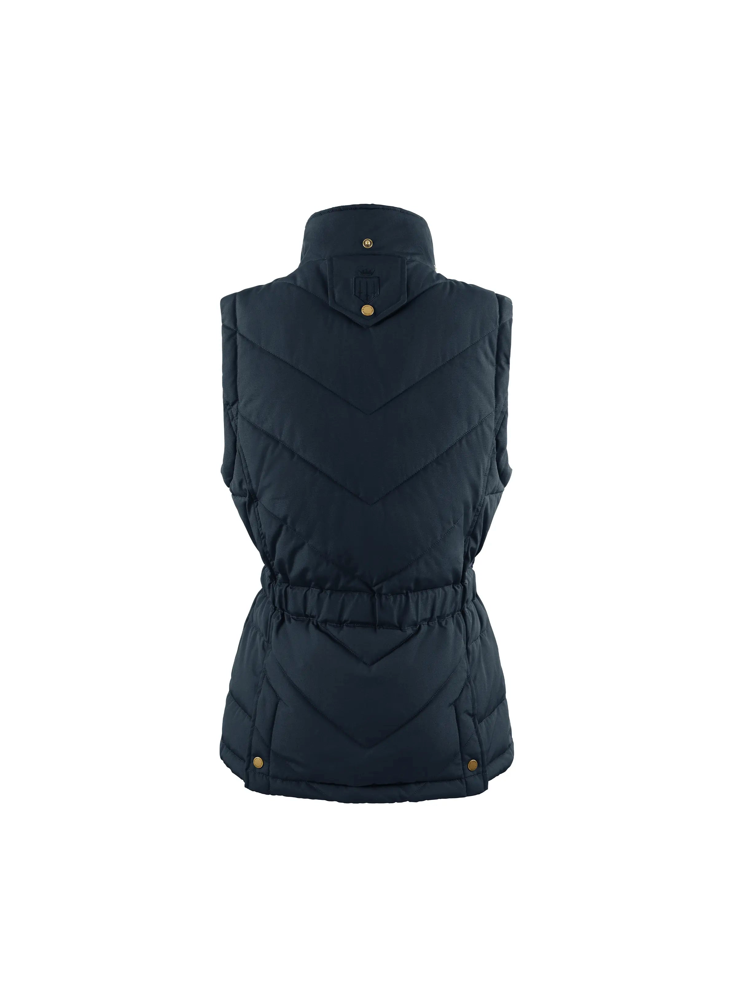 Charlotte Gilet Navy - Women's Fashion Vest for Layering & Outdoor Activities | Casual & Work Wear