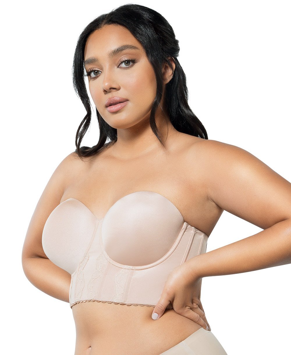 Parfait Elissa Bustier - European Nude Lace Underwire Bra for Women | Perfect for Evening Wear, Date Nights & Special Occasions
