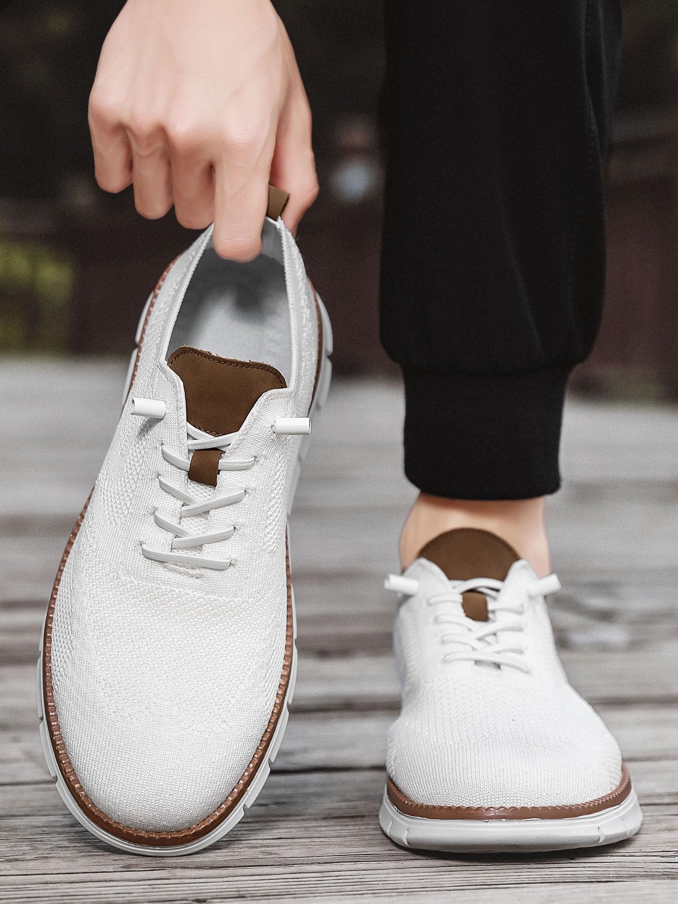 Men's Breathable Mesh Dress Sneakers - Lightweight Business Casual Shoes for Office & Formal Wear | Comfortable & Stylish for Work, Travel & Everyday Use