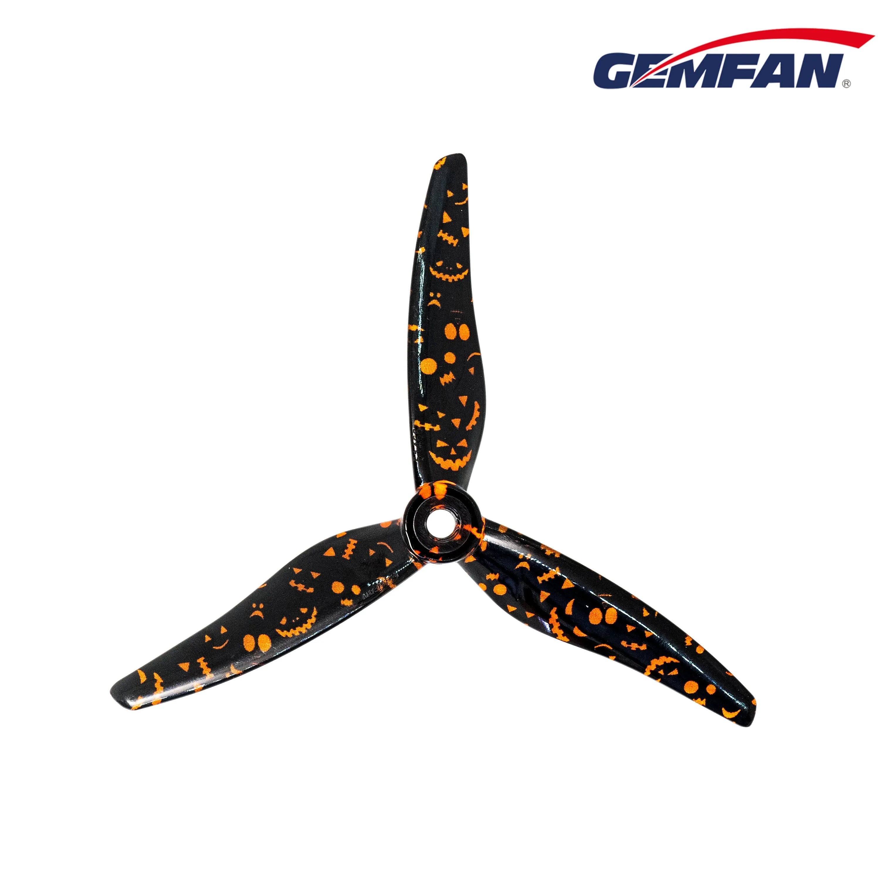 Gemfan Halloween 51466 V2 3-Blade Propeller - 12 Pack - Durable ABS Plastic for FPV Drones, Quadcopters, and RC Aircraft - Perfect for Racing, Freestyle Flying, and Aerial Photography