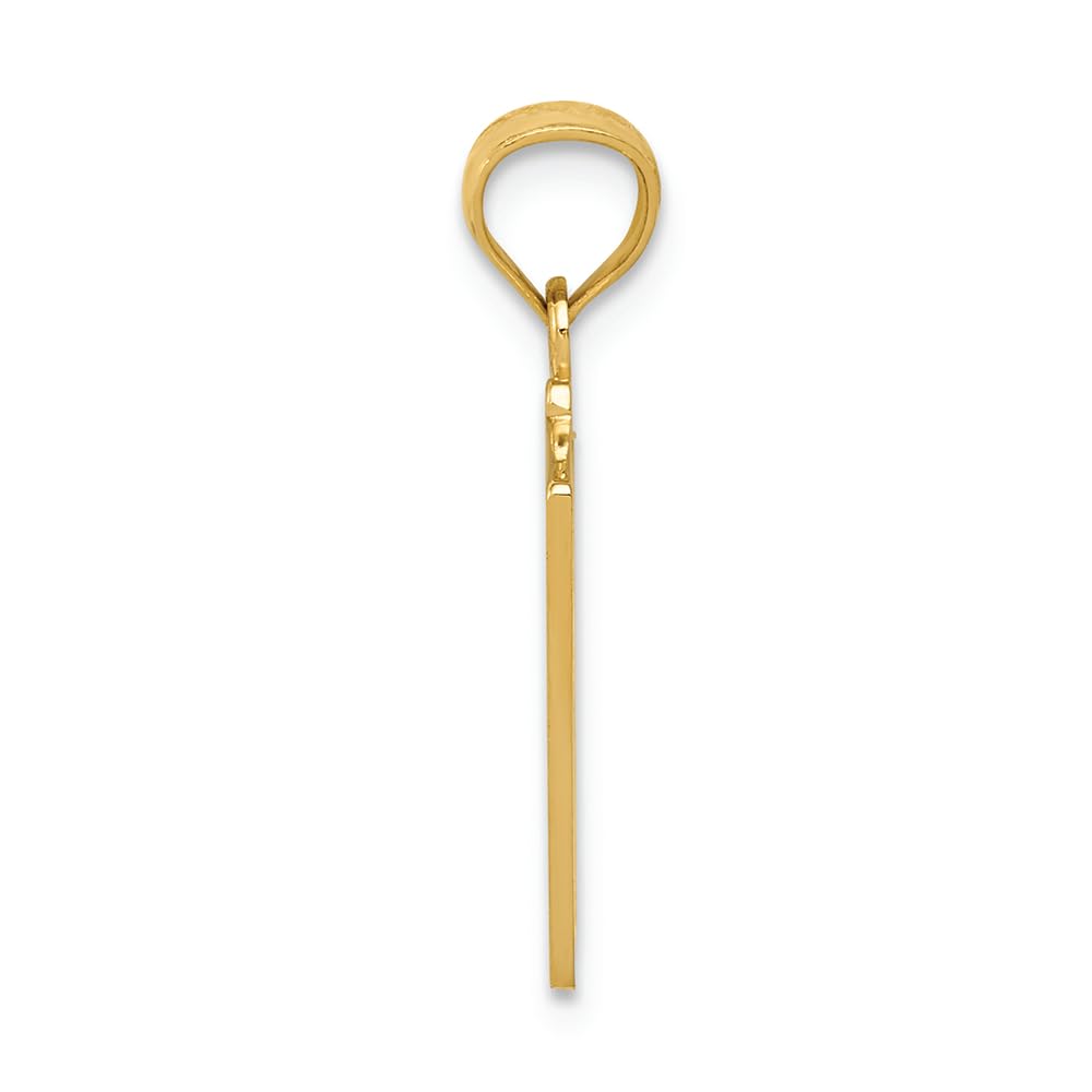 14K Yellow Gold Ace of Hearts & Spade Playing Card Charm - FJC Finejewelers - Perfect for Poker Lovers, Casino-Themed Jewelry & Unique Gifts