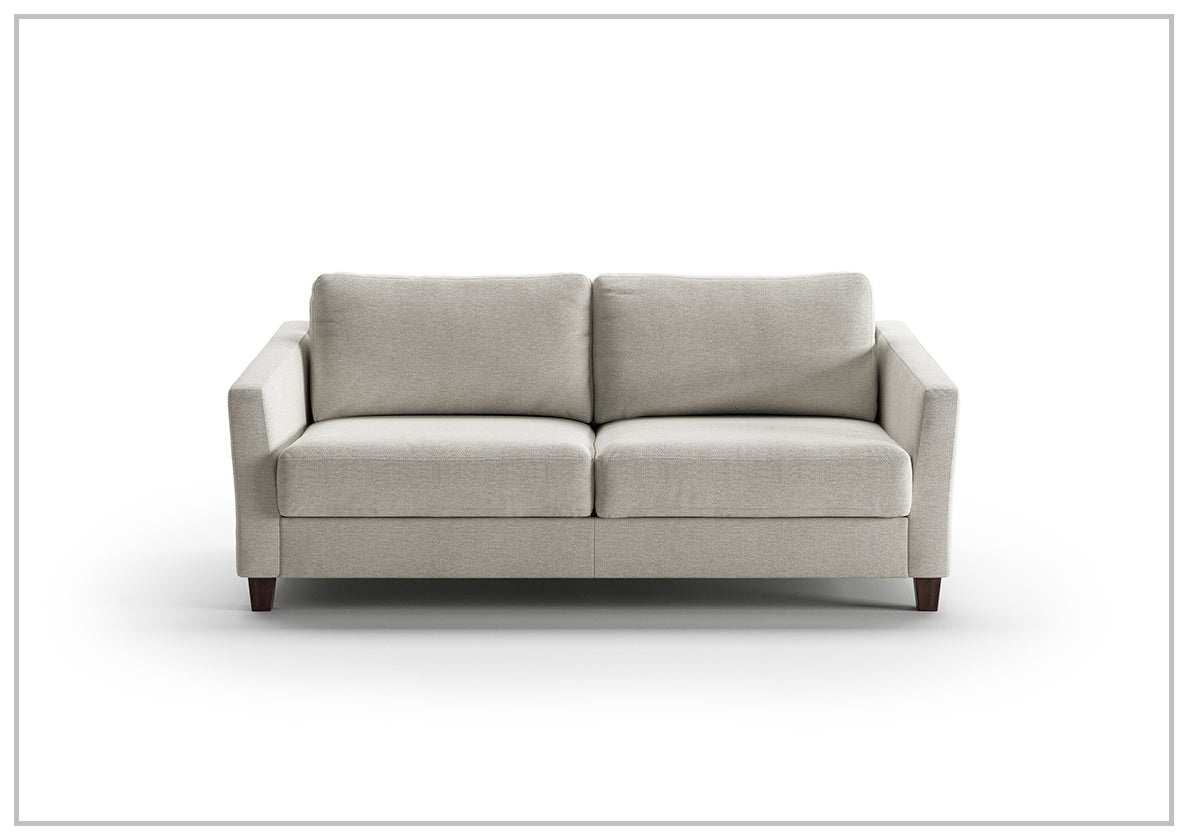 Custom Luonto Monika Fabric Sleeper Sofa - Handmade to Order | Convertible Couch Bed for Small Spaces & Guest Rooms | Perfect for Apartments, Dorms & Home Offices