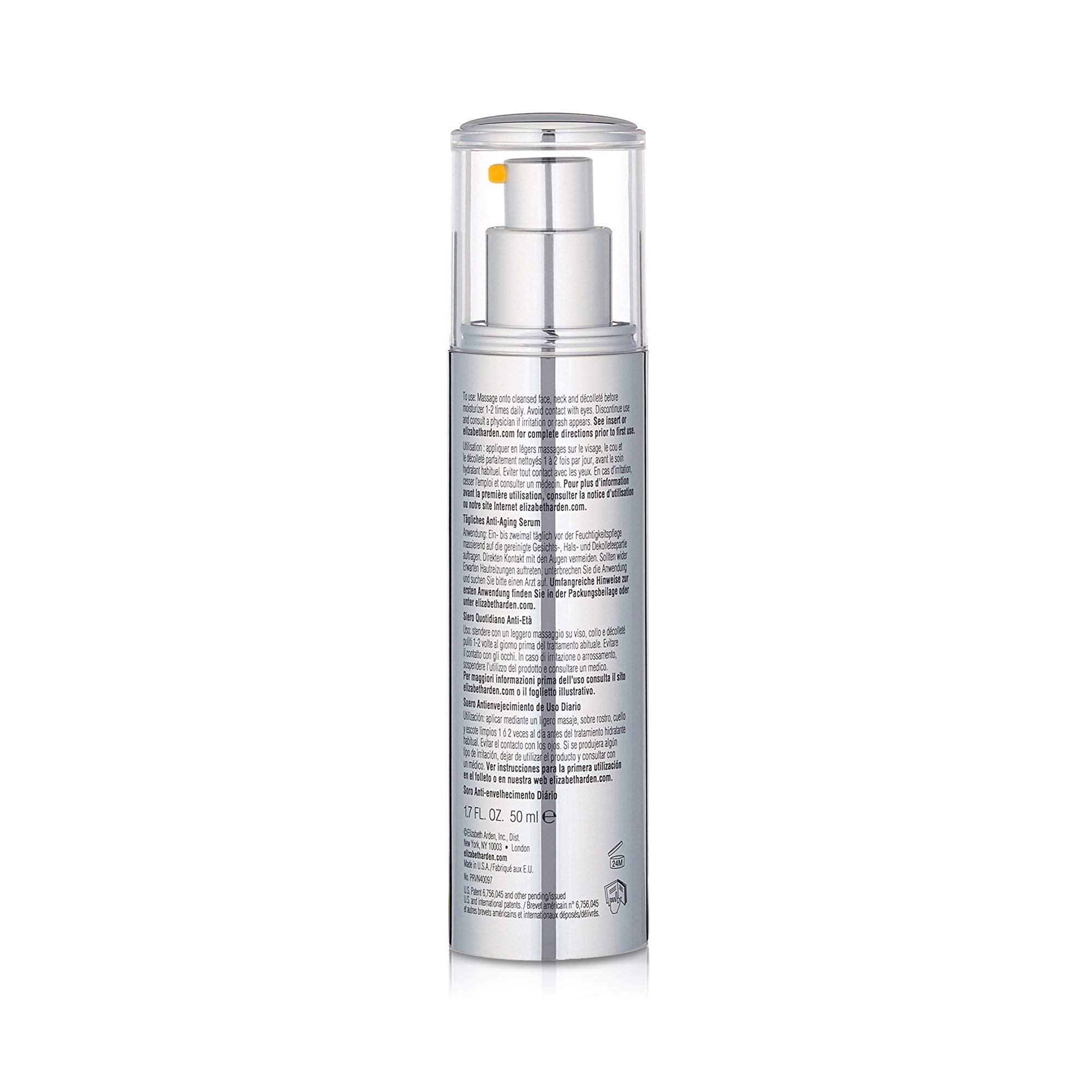 Elizabeth Arden Prevage Face Advanced Anti-Aging Serum 50ml - Reduce Wrinkles & Fine Lines - Daily Youth Renewal Treatment for Mature Skin - Perfect for Nighttime Skincare Routine & Anti-Aging Regimen