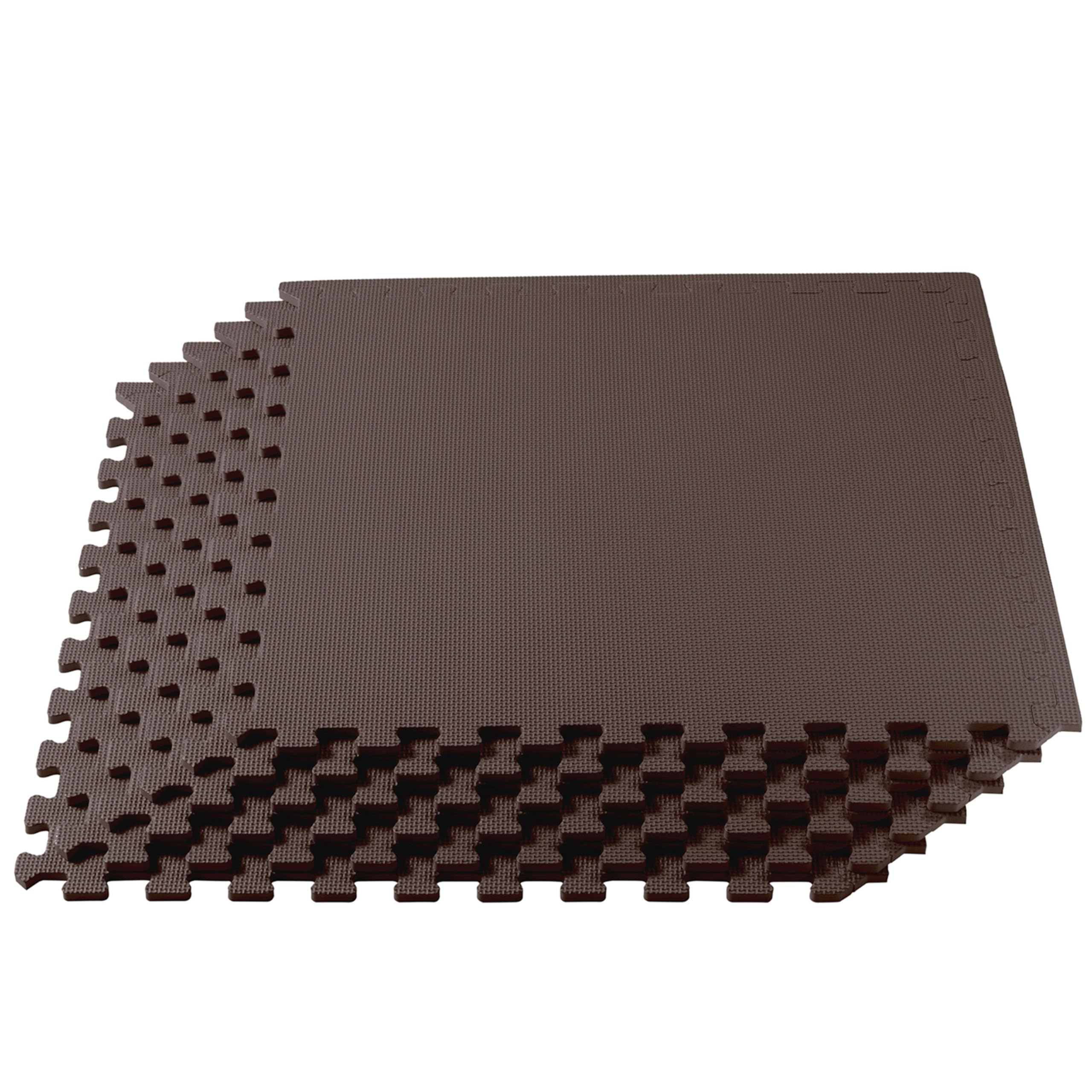 3/8 Inch Thick Multipurpose Exercise Floor Mat - Non-Slip Gym Mats for Home Workouts, Yoga & Fitness - Ideal for Home Gym, Garage Workouts & Kids Play Area