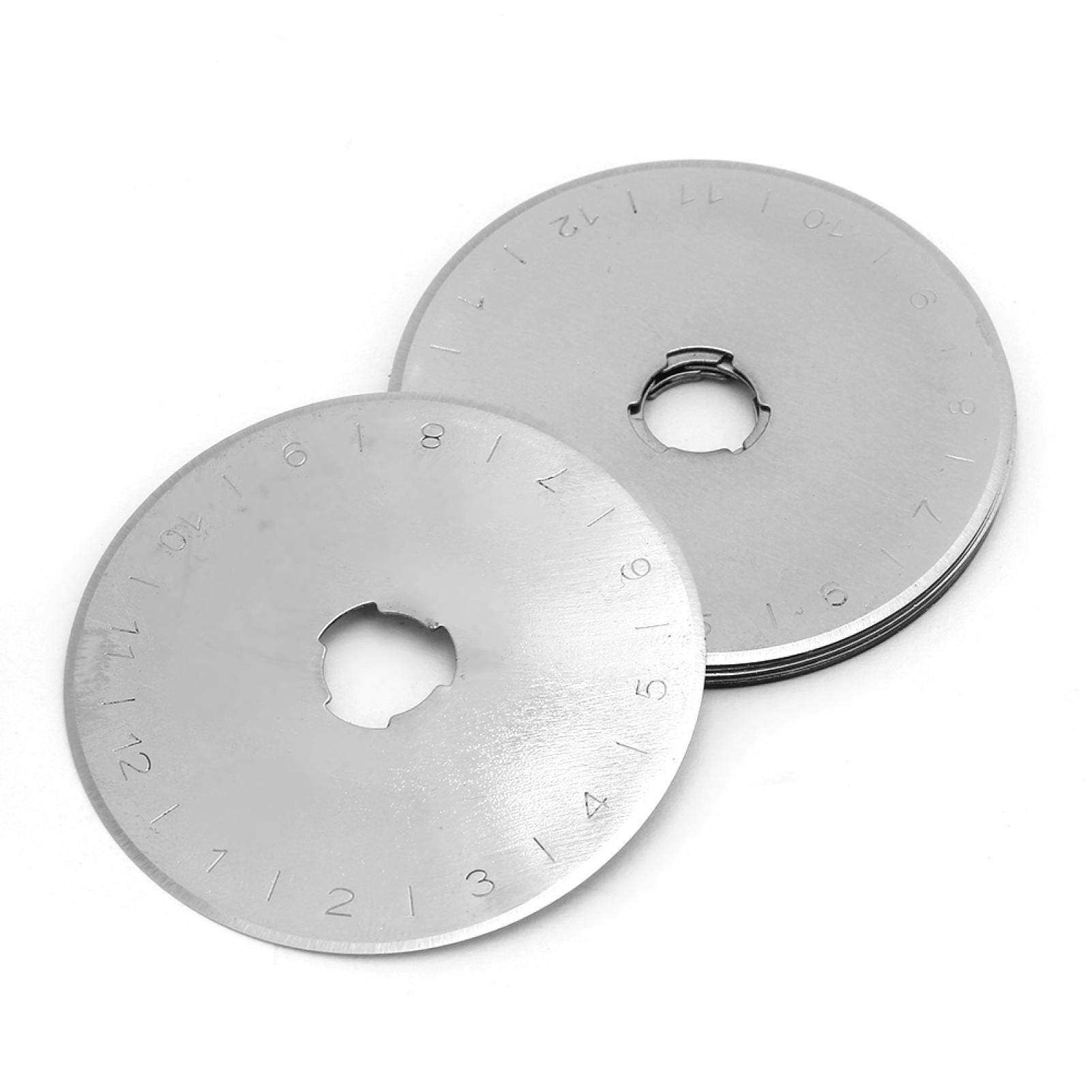 Durable 45mm Wear-Resistant Cutter Blade for Fabric, Leather, Paper, Carpet & Fiber Cutting | Precision Cutting Tool for DIY Crafts, Upholstery & Office Use