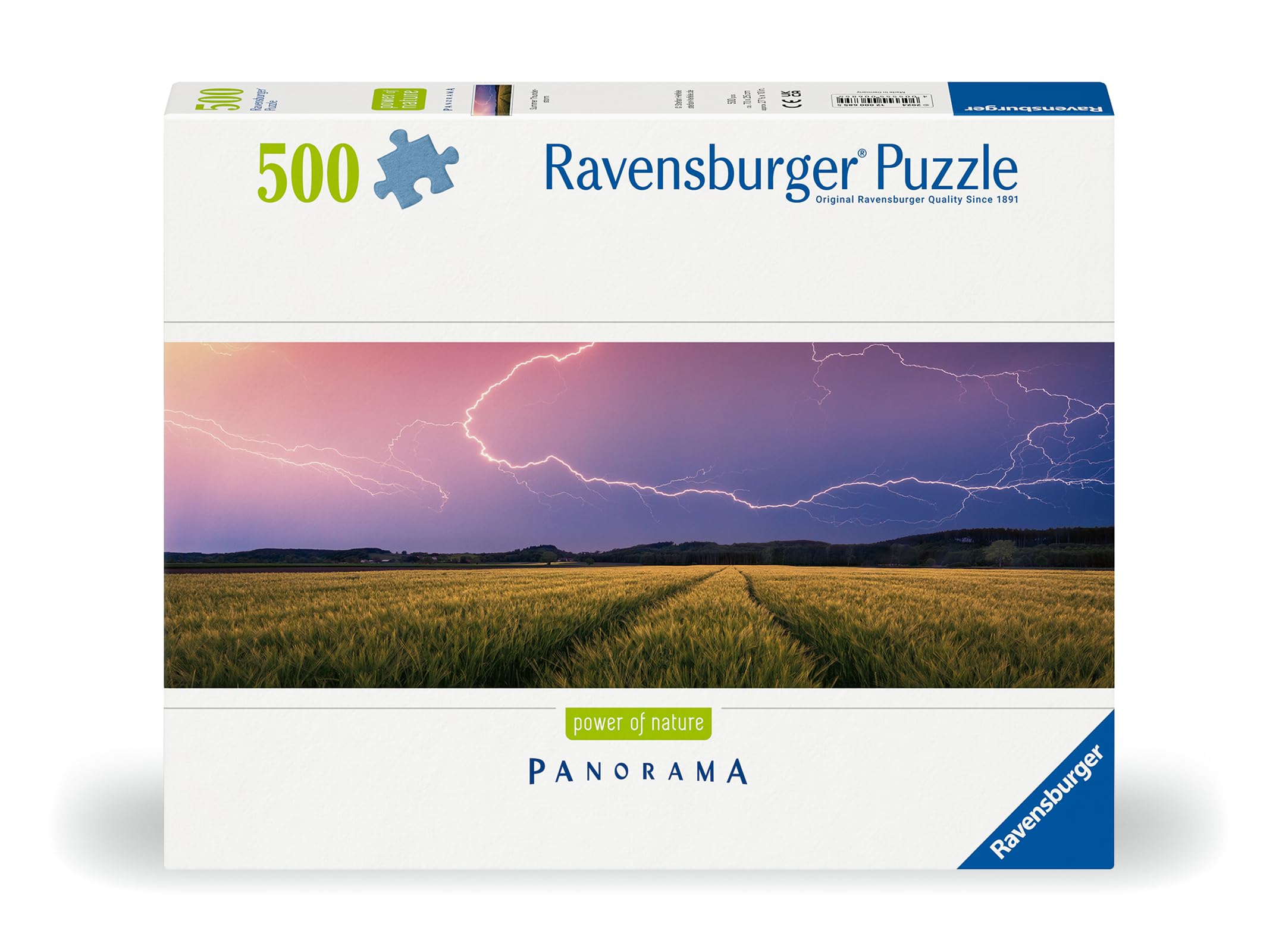 Ravensburger 500-Piece Summer Storm Puzzle for Adults & Kids 12+ | High-Quality Nature Landscape Jigsaw Puzzle | Perfect for Family Game Night & Relaxation (12000685)