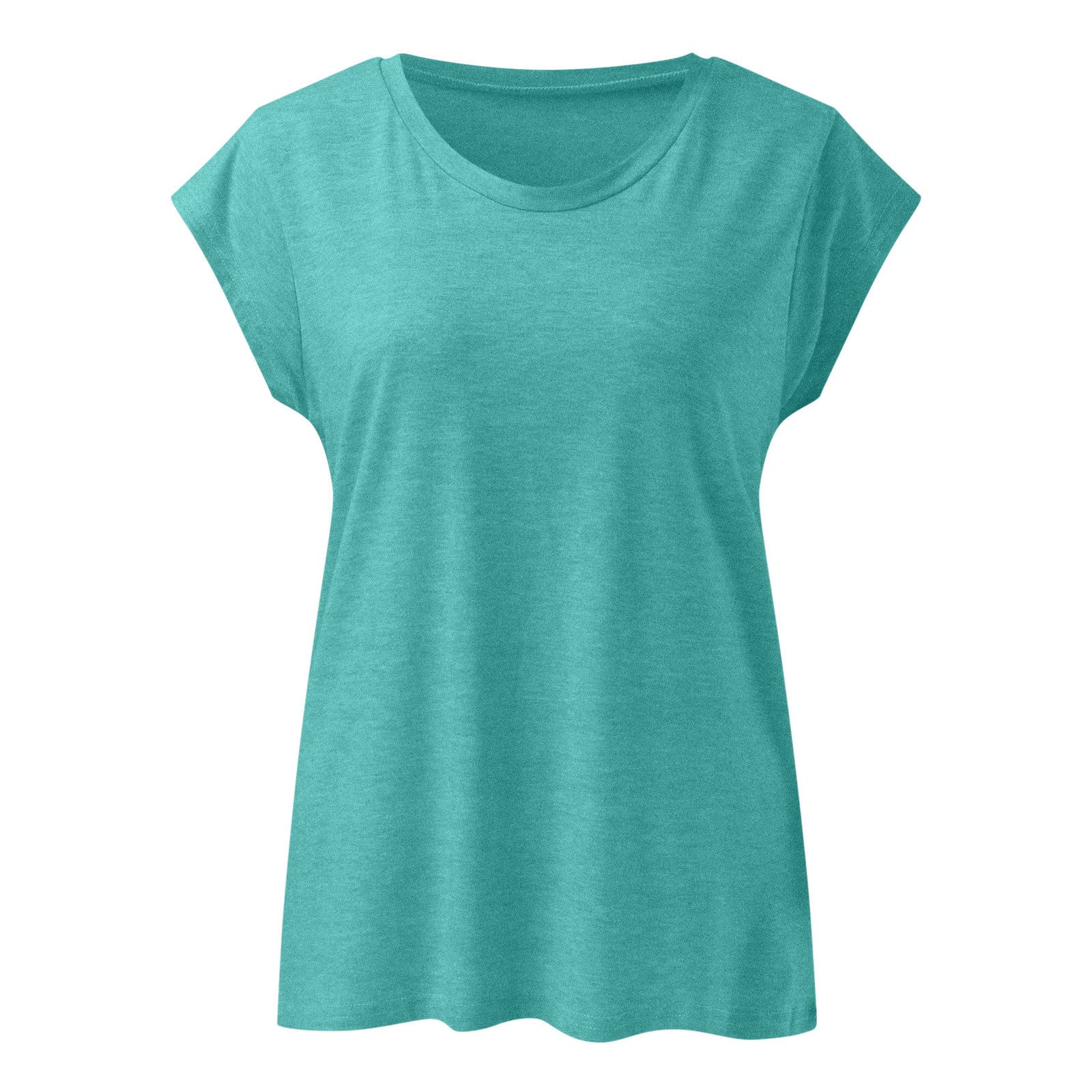 Trendy 2023 Summer T-Shirts for Women - Cap Sleeve V-Neck Casual Tee Tops & Blouses | Perfect for Beach Outings, Weekend Wear & Everyday Comfort
