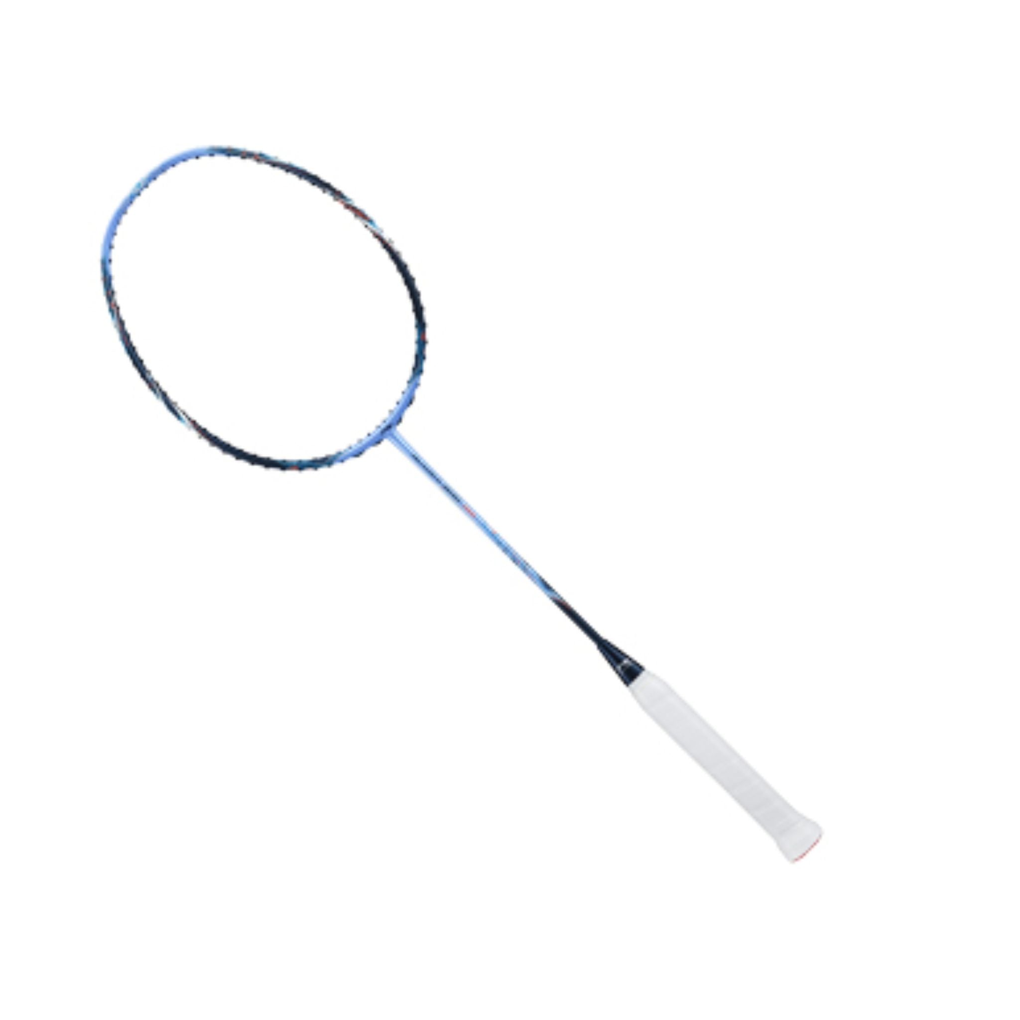 Li Ning Bladex 900 Moon Max Unstrung Badminton Racket 3U - Professional Carbon Fiber Badminton Racket for Advanced Players (Blue/Black) - Perfect for Tournaments & Training Sessions