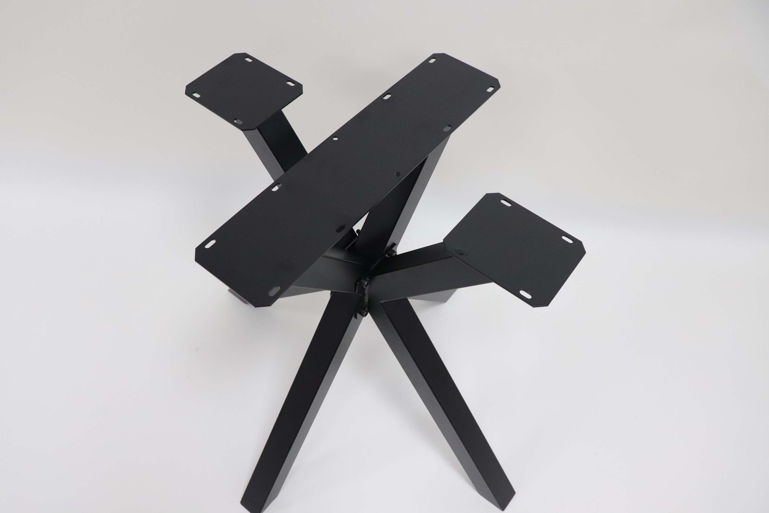 Spider Shape Table Base for Round Dining Table - Heavy Duty Metal Pedestal for Kitchen, Restaurant, and Outdoor Use