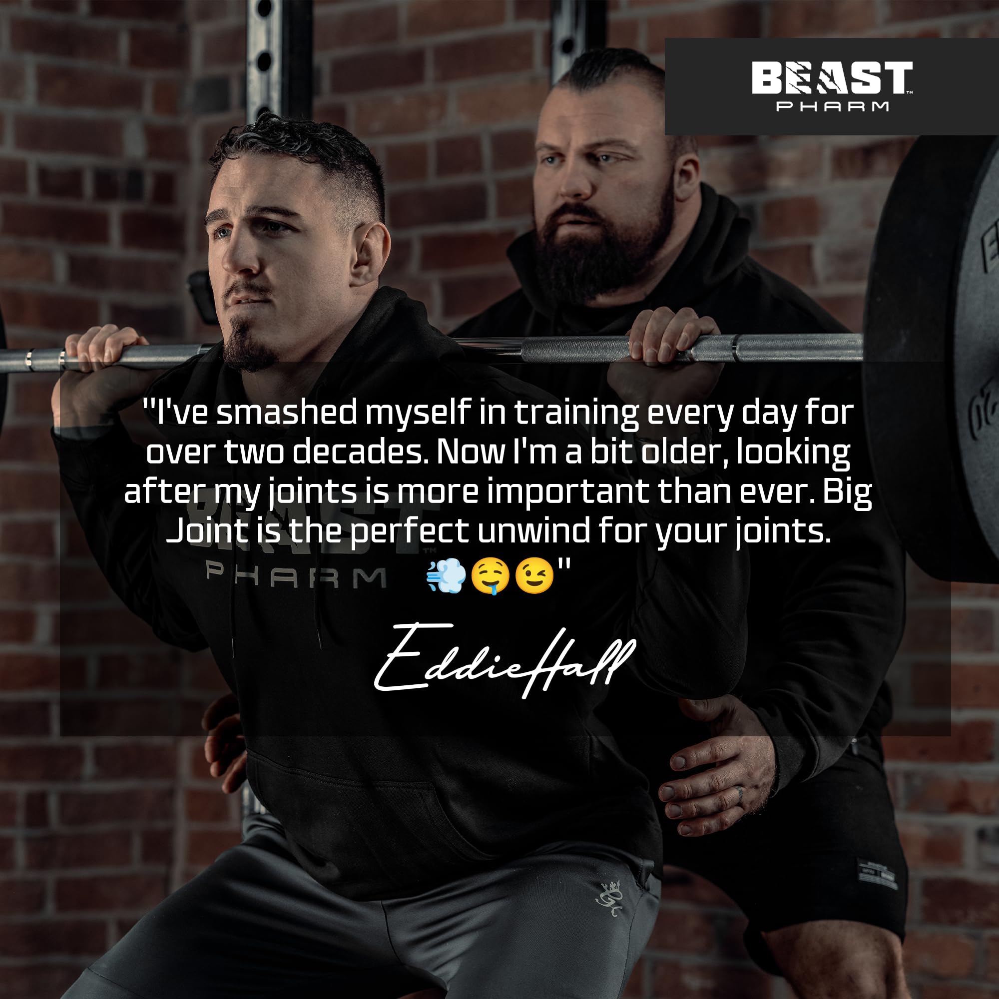 Beast Pharm Big Joint Supplement - 120 Capsules for Joint Pain Relief & Mobility Support - Ideal for Athletes & Active Lifestyles