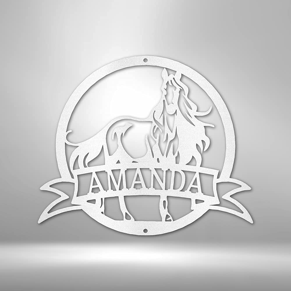 Custom Metal Sign - Personalized Metal Wall Art for Home, Office & Garage - Unique Housewarming & Wedding Gift - Outdoor & Indoor Decor - Perfect for Business Signs, Man Cave, Farmhouse Style (Sign 3)