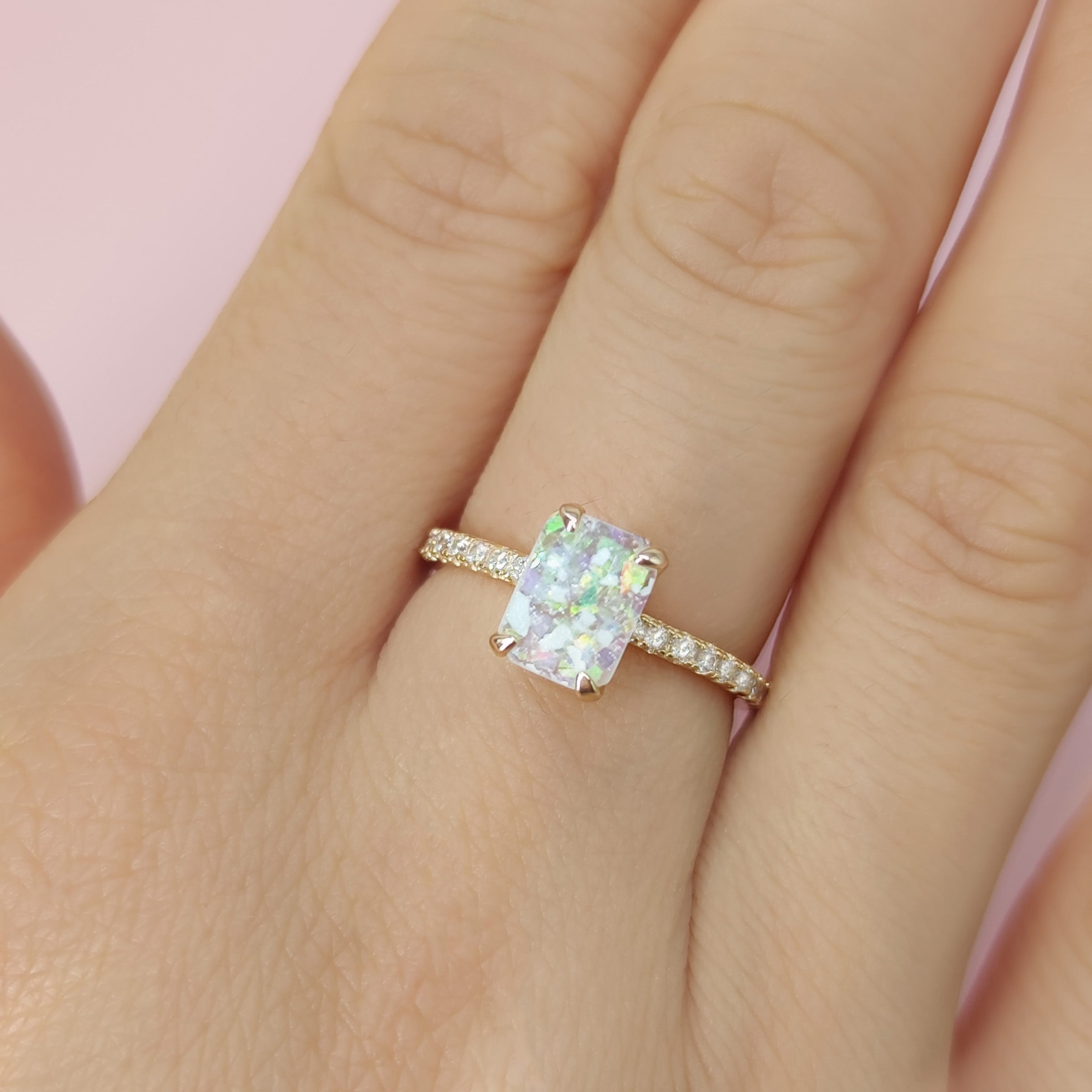Ethereal Ashes Ring - Memorial Jewelry for Loved Ones | Handcrafted Sterling Silver Cremation Ring for Remembrance & Comfort - Perfect for Grieving, Memorial Services & Keepsake