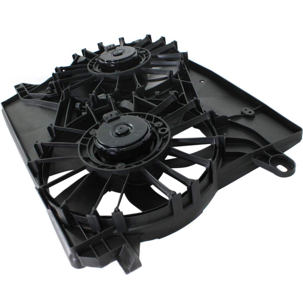 Chrysler 300 & Dodge Charger 2005-2008 Cooling Fan Assembly Replacement - Fits CH3115132 & 5137717AB | Radiator & A/C Condenser Cooling System | Perfect for Summer Driving & Engine Overheat Protection