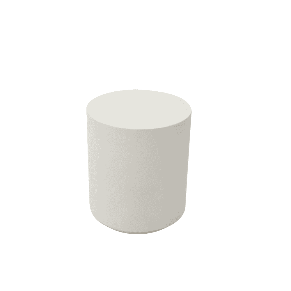 Modern Outdoor Concrete Side Table - Durable & Weather-Resistant Patio Furniture for Garden, Poolside, or Balcony Decor