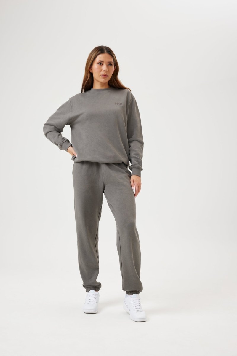 INSPORT Unisex Alaska Trackpants - Slate Gray Athletic Joggers for Men & Women | Comfortable Workout Pants for Running, Gym & Casual Wear