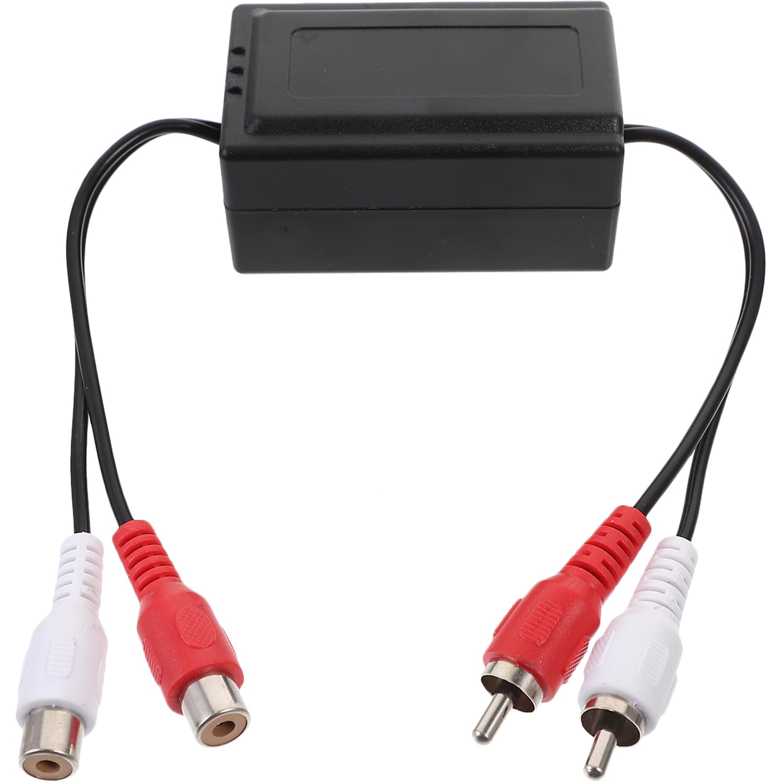 High-Performance Car Amplifier Noise Filter & Feedback Loop Isolator - Eliminate Hiss & Buzz for Car Audio & Home Stereo Systems - Perfect for Road Trips & Home Theater Setups
