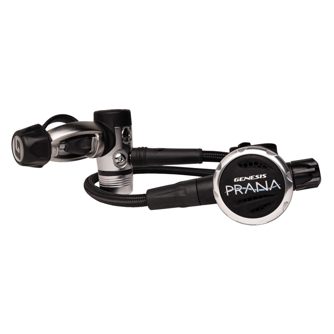Genesis Prana High Performance Scuba Diving Regulator Set - 1st Stage & 2nd Stage for Professional Divers | Perfect for Deep Sea Exploration, Cave Diving & Underwater Photography
