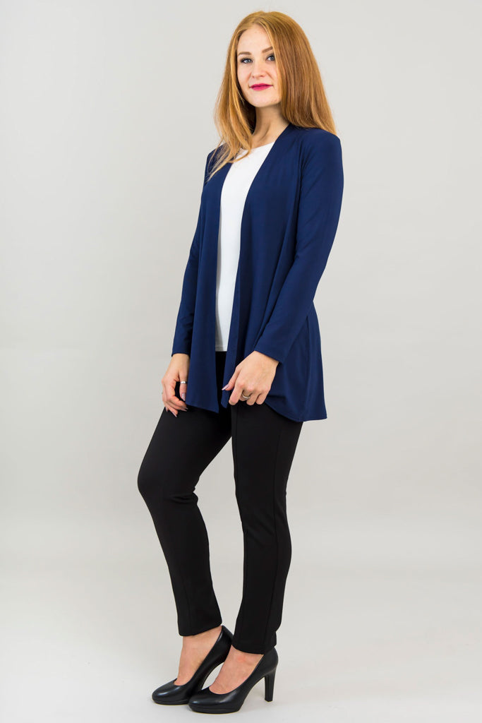 Chopra Jacket - Eco-Friendly Indigo Bamboo Jacket for Men & Women | Perfect for Outdoor Adventures & Casual Wear