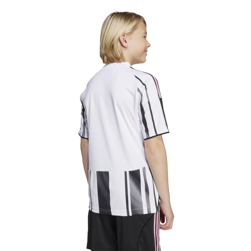 Adidas Juventus 25/26 Home Jersey for Kids - Official Soccer Uniform for Youth Football Games & Fan Wear