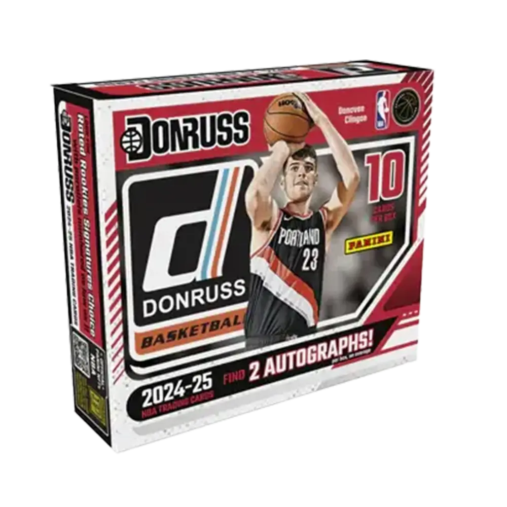 2024-2025 Panini Donruss Choice Basketball Hobby Box - NBA Trading Cards Collection for Collectors & Investors - Perfect for Sports Memorabilia Enthusiasts and Fantasy Basketball Fans