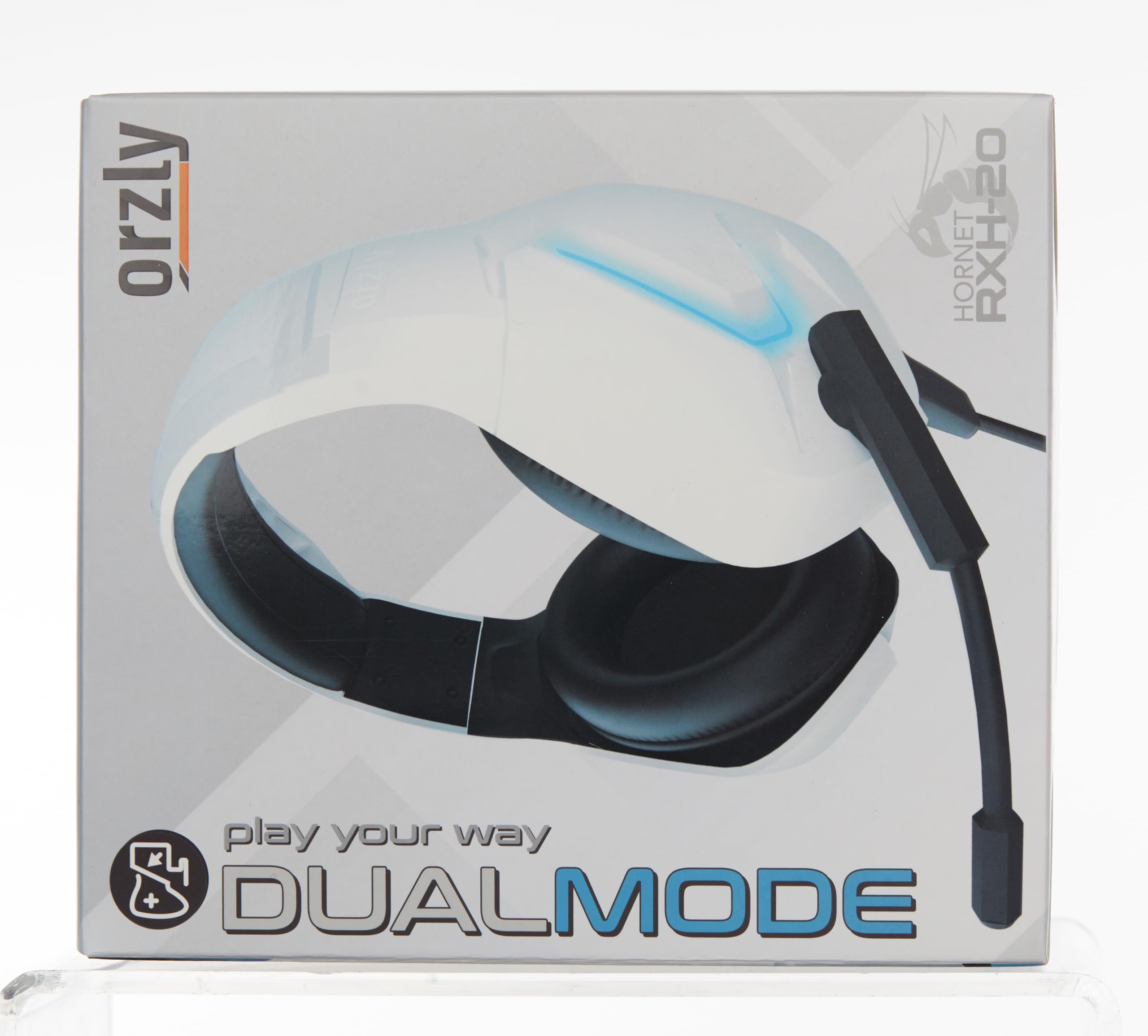 Orzly Hornet RXH-20 Siberia Edition Gaming Headset - Noise Cancelling Mic, Stereo Sound for PC, PS5, PS4, Xbox Series X/S, Xbox One, Nintendo Switch & Google Stadia (White) - Perfect for Competitive Gaming & Online Chat