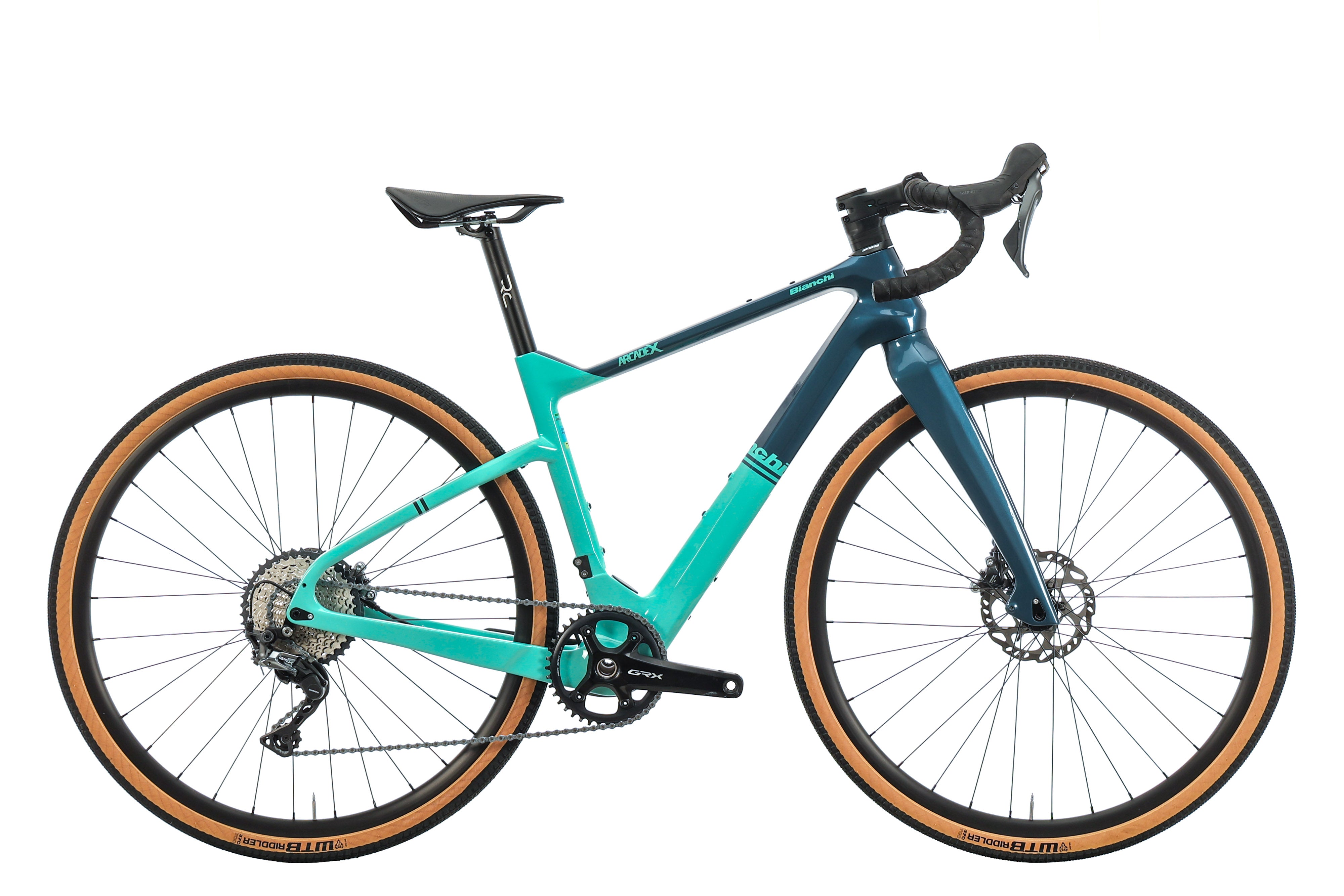 Bianchi Arcadex GRX 810 Gravel Bike 2023 - X Small Size | Lightweight Carbon Frame & Shimano GRX Groupset | Perfect for Adventure Riding, Commuting & Off-Road Trails