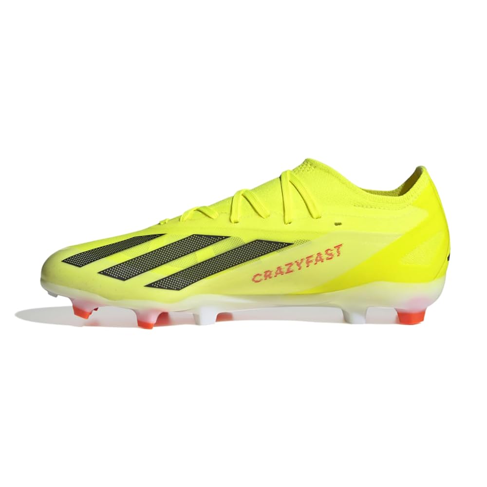 Adidas X Crazyfast Pro Firm Ground Soccer Cleats for Men & Women - Lightweight Football Shoes for Firm Ground - Perfect for Soccer Matches, Training & Outdoor Sports