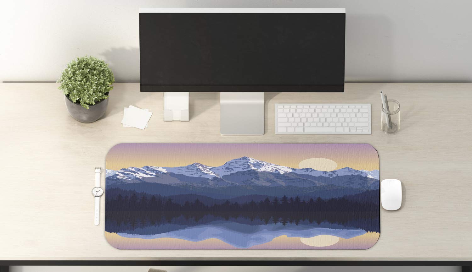 Ambesonne Large Gaming Mouse Pad 31