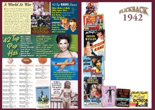 1942 Flickback DVD Greeting Card - Unique 2-in-1 Birthday & Anniversary Gift Idea for Husband, Wife, Couples | Perfect for Romantic Surprises, Special Occasions & Memory Keeping
