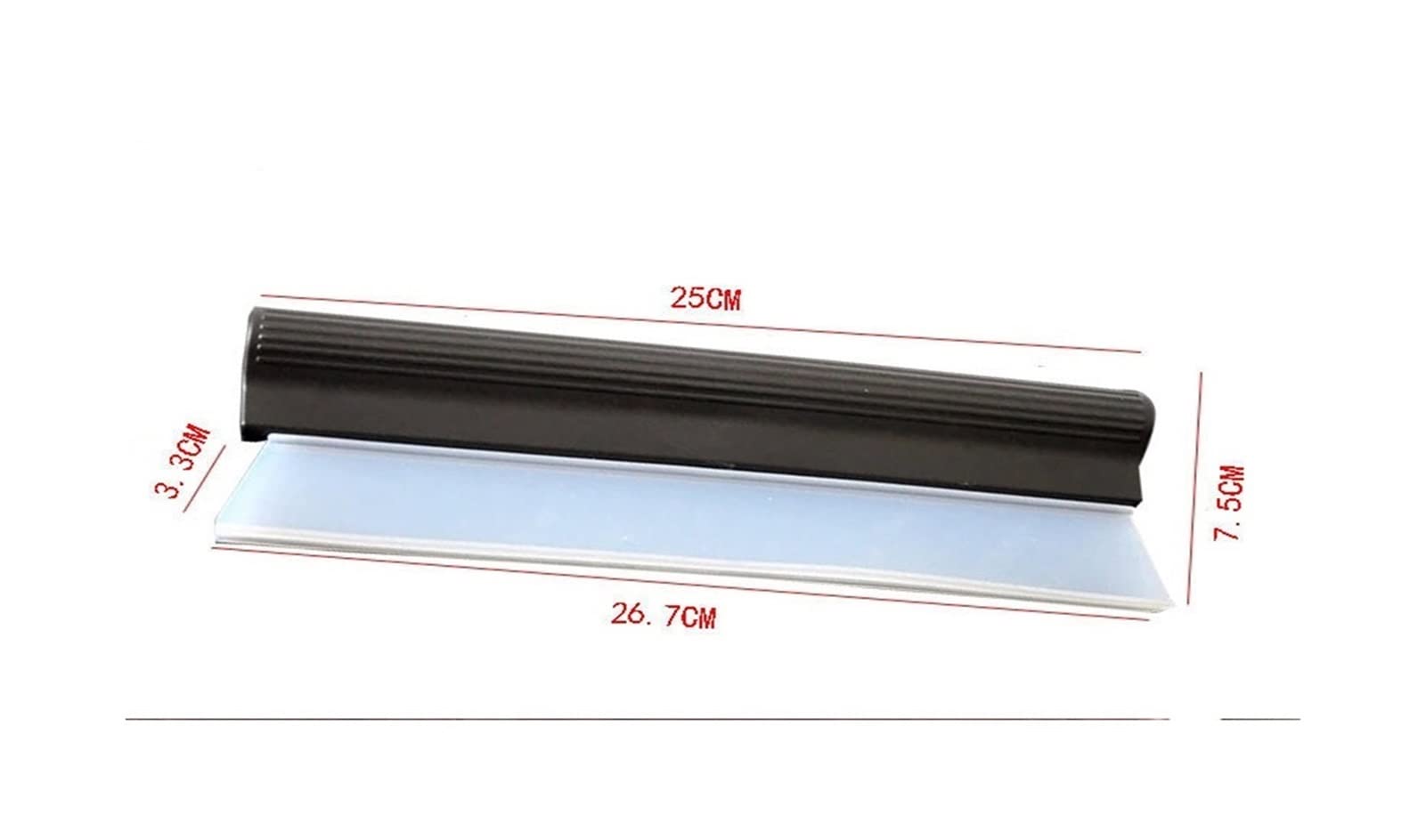 Flexible Soft Silicone Wiper - Car Window Cleaner, Glass Scraper Squeegee for Streak-Free Cleaning | Perfect for Cars, Home Windows, Shower Glass & Mirrors