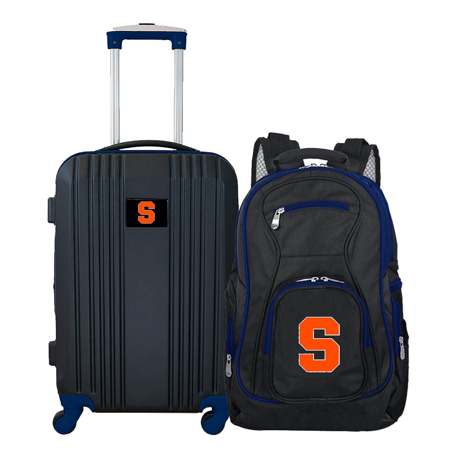 Syracuse University Orange 2-Piece Luggage Set - 21