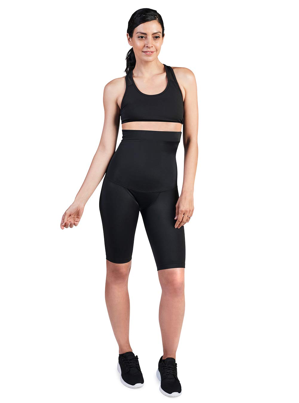 Postpartum Recovery Shorts for Women - High Waist Support & Compression - Ideal for Post Pregnancy, C-Section & Postpartum Workout
