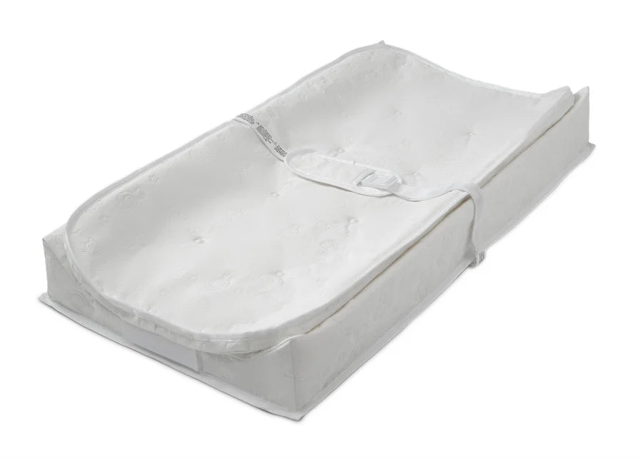 2 in 1 Deluxe Pillow Top Changing Pad & Portable Baby Changing Mat - Waterproof, Soft & Travel-Friendly for Nursery, Diaper Bag & On-the-Go Parents